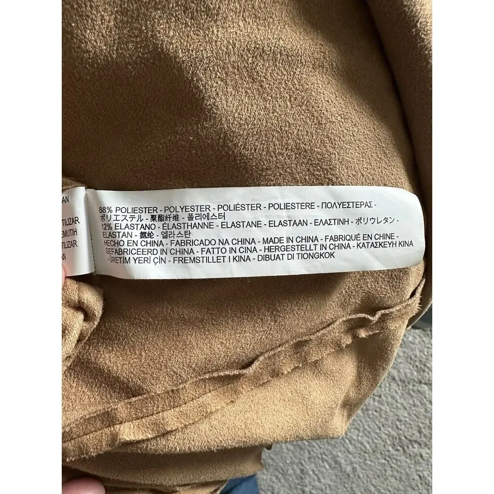 Zara Tan Fringe Jacket - Picture 5 of 5